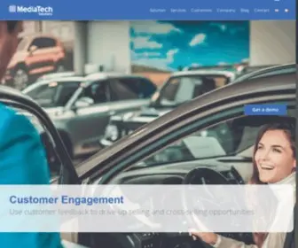 Mediatech-Solutions.com(Plateforme leader de la Voix) Screenshot