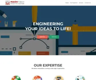 Mediatech.co.in(Interactive Web Solutions) Screenshot