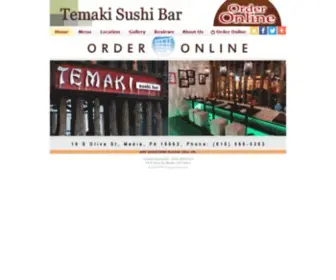 Mediatemakisushi.com(Temaki Sushi Bar) Screenshot