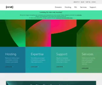 Mediatemple.net(Premium Web Hosting Services) Screenshot