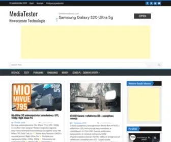 Mediatester.pl(Nowoczesne Technologie) Screenshot