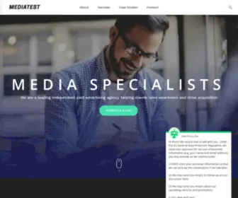 Mediatest.uk(Just another WordPress site) Screenshot