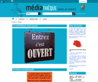 Mediatheque-Pornic.fr(Site par défaut) Screenshot