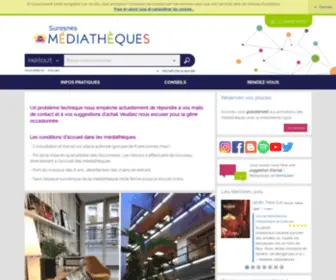 Mediatheque-Suresnes.fr(Mediatheque Suresnes) Screenshot