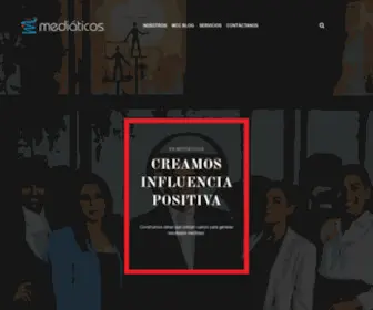 Mediaticos.com.do(Bienvenidos a Mediáticos) Screenshot