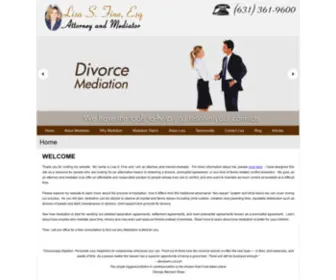 Mediationisbest.com(Divorce and Family Mediation Services) Screenshot