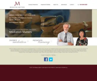 Mediationmatters.com(Mediation Matters) Screenshot