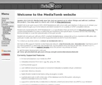 Mediatomb.cc(Free UPnP MediaServer) Screenshot