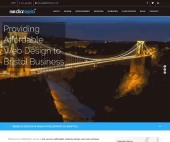Mediatopia.co.uk(Website Design Bristol) Screenshot