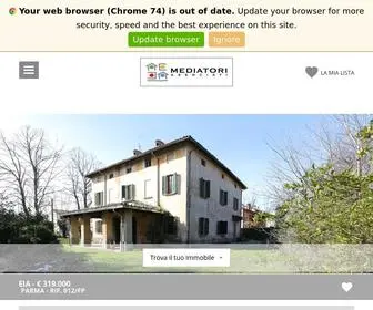 Mediatoriassociati.it(Mediatori Associati Parma) Screenshot