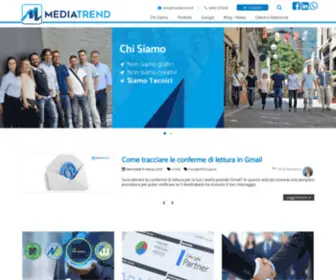 Mediatrend.it(La Web Agency di fiducia a Vicenza) Screenshot
