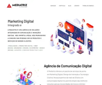Mediatriz.com.br(Agência de Comunicação Digital) Screenshot