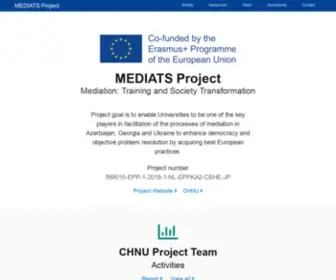 Mediats-Chnu.com(MEDIATS- Mediation) Screenshot