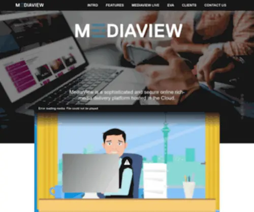 Mediaview.co.nz(Getsimple) Screenshot