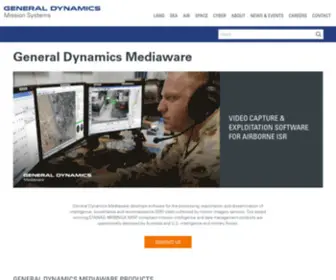 Mediaware.com.au(General Dynamics Mediaware) Screenshot