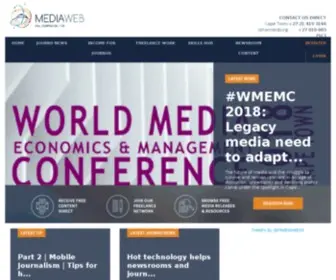 Mediaweb.co.za(MediaWeb Group) Screenshot