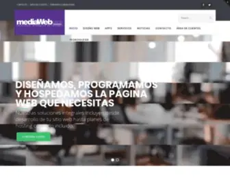 Mediawebplace.com(Bienvenidos a Media Web Place) Screenshot