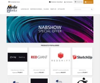 Mediaworks.fr(Logiciels 3D pour dessin 3D) Screenshot