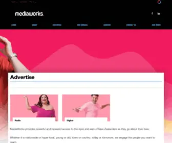 Mediaworkstv.co.nz(Advertise) Screenshot