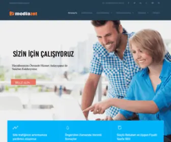 Mediazet.com.tr(Mediazet Reklam Ajansı Kıbrıs) Screenshot