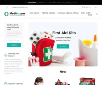 Medibc.com(First Aid Kits) Screenshot