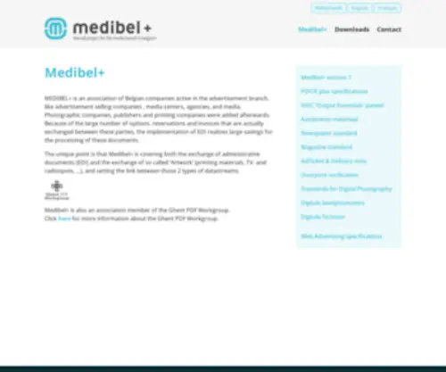 Medibelplus.be(Medibel Plus) Screenshot