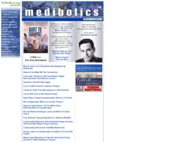 Medibolics.com(Table of Contents) Screenshot