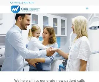 Mediboost.com.au(Mediboost) Screenshot