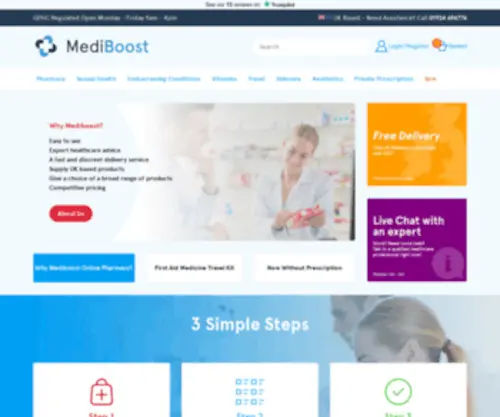 Mediboost.healthcare(Mediboost healthcare) Screenshot