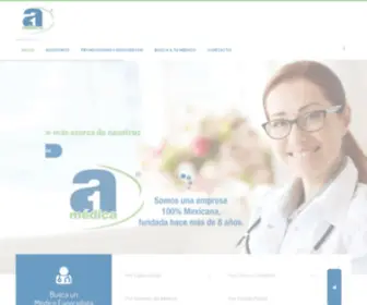 Medica-A1.com(MÉDICA A) Screenshot