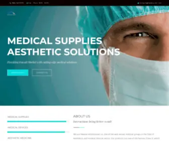 Medica-INT.com(Medica INT) Screenshot