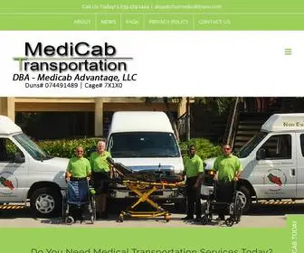 Medicabtrans.com(The Premier Southwest Florida Medical Transportation Service) Screenshot