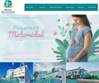 Medicadelaciudad.com(Médica de la Ciudad) Screenshot