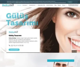 Medicadent.com(Medicadent Dental Clinic) Screenshot