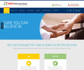 Medicahcs.com(Home Care) Screenshot