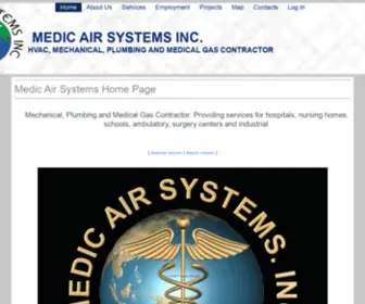 Medicairsystems.com(Medic Air Systems) Screenshot