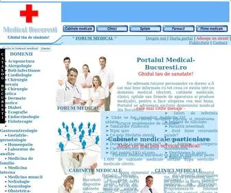 Medical-Bucuresti.ro(Medical Bucuresti) Screenshot
