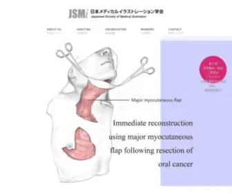 Medical-Illustration.jp(日本におけるメディカルイラストレーション) Screenshot