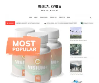 Medical-Review.net(Medical Review) Screenshot