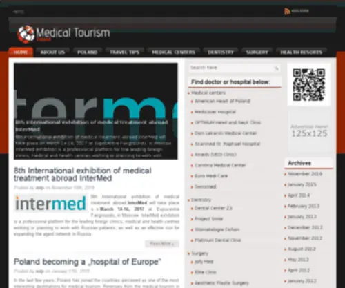 Medical-Tourism-Poland.com(Medical Tourism Poland) Screenshot