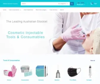 Medicalaestheticsuppliesaustralia.com.au(Medical Aesthetic Supplies Australia) Screenshot