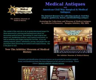 Medicalantiques.com(Medical Antiques) Screenshot