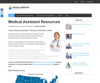 Medicalassistantresources.com(Medical Assistant Resources) Screenshot