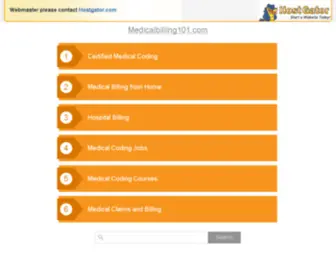 Medicalbilling101.com(Contact Support) Screenshot