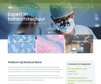 Medicalbone.nl(Medical Bone) Screenshot