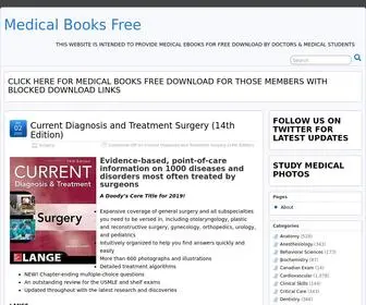 Medicalbooksfree.com(This Website) Screenshot