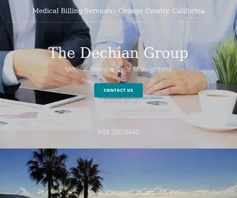 Medicalbusinessoffice.net(The Dechian Group) Screenshot