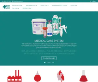 Medicalcare.se(Medical Care System MCS AB) Screenshot