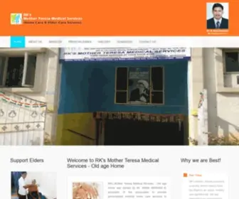 Medicalcareathome.in(RK's Mother Teresa Medical Services) Screenshot