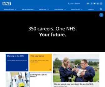 Medicalcareers.nhs.uk(Health Careers) Screenshot